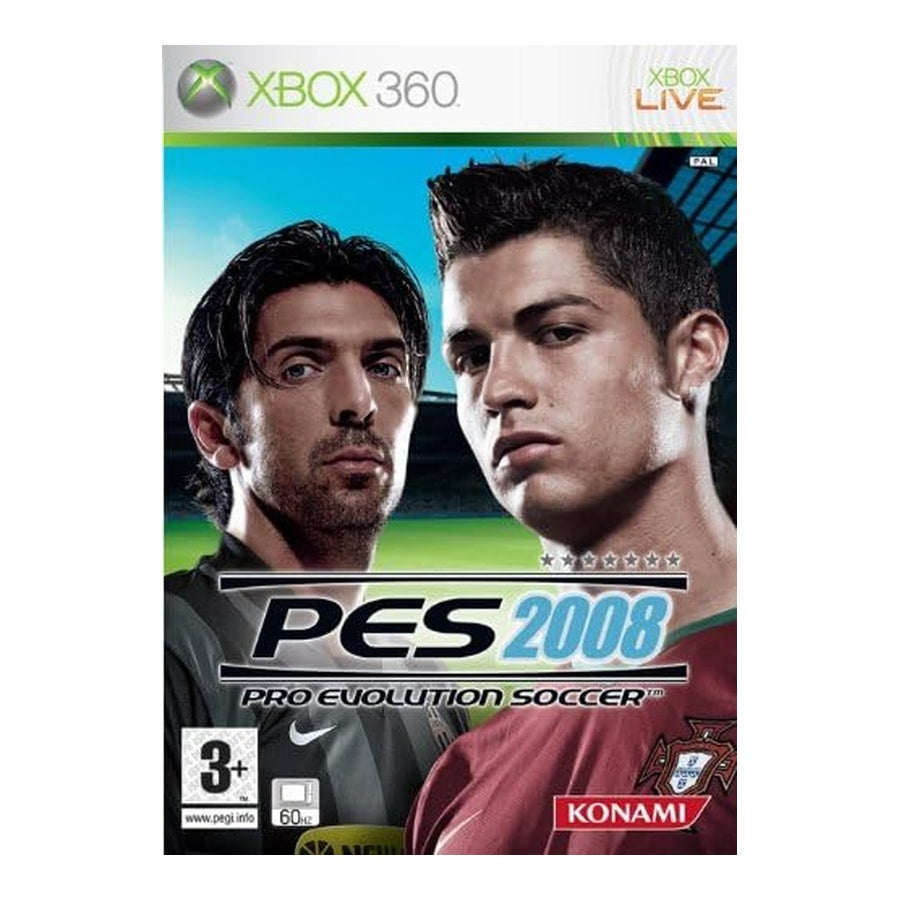 PES 2008: Pro Evolution Soccer (Xbox 360) – Videojuego Físico NUEVO Y PRECINTADO – Clásico de Fútbol de Konami (2007)