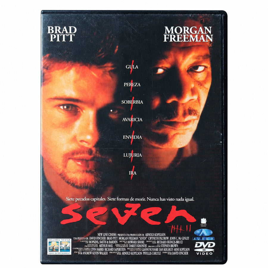 Película Seven (Se7en) Edición Especial DVD (Aurum / Columbia TriStar)