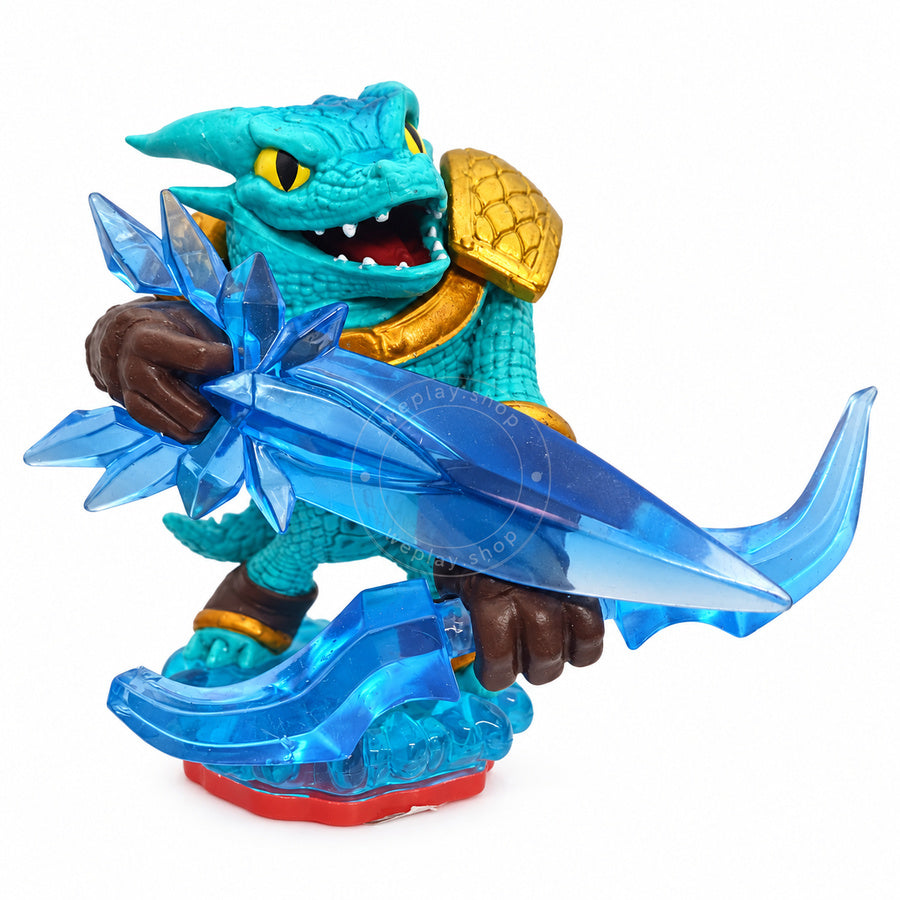 Figura Activision Skylanders Trap Team: Snap Shot Trap Master Agua – JUGUETE USADO CON DEFECTO