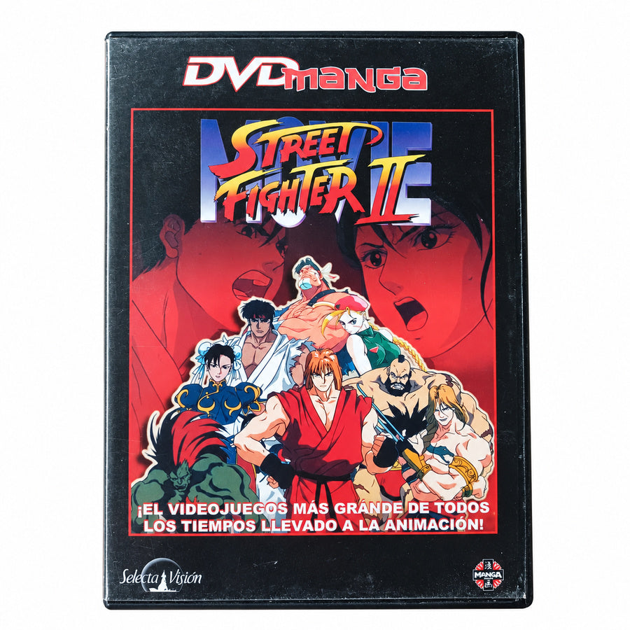 Película Anime Street Fighter II: The Animated Movie Edición DVD Manga (Selecta Visión)