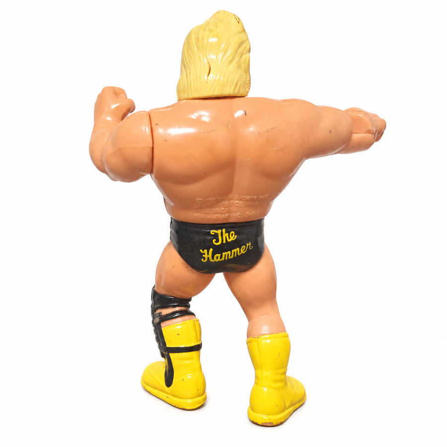 Figura WWF Hasbro 1991: Greg The Hammer Valentine Serie 2