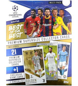 Multi-Pack de Cartas Topps UEFA Champions League 2020/21 Best of the Best - 21 Cartas + 1 Carta Gigante Exclusiva