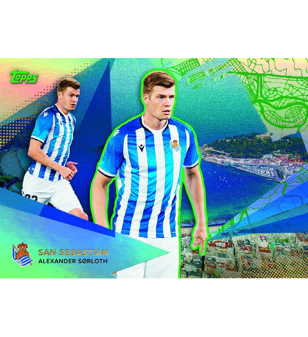 Caja de Cartas Topps Real Sociedad Official Team Set 2021/22 - 50 Cartas