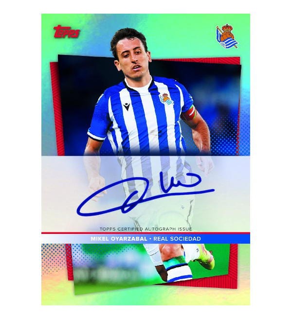 Caja de Cartas Topps Real Sociedad Official Team Set 2021/22 - 50 Cartas
