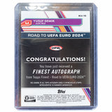 Carta Topps Finest Road to UEFA Euro 2024: Yusuf Demir Finest Autograph Card (Austria)